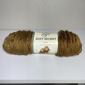 Yarn Bee Soft Secret Yarn Cognac 6 oz 100% Acrylic